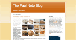 Desktop Screenshot of blog.paulneto.com